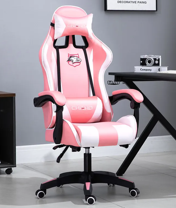 Ergonomic Gaming Chair 🎮 – Adjustable Professional Chair (RGB Style)