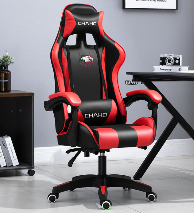 Ergonomic Gaming Chair 🎮 – Adjustable Professional Chair (RGB Style)