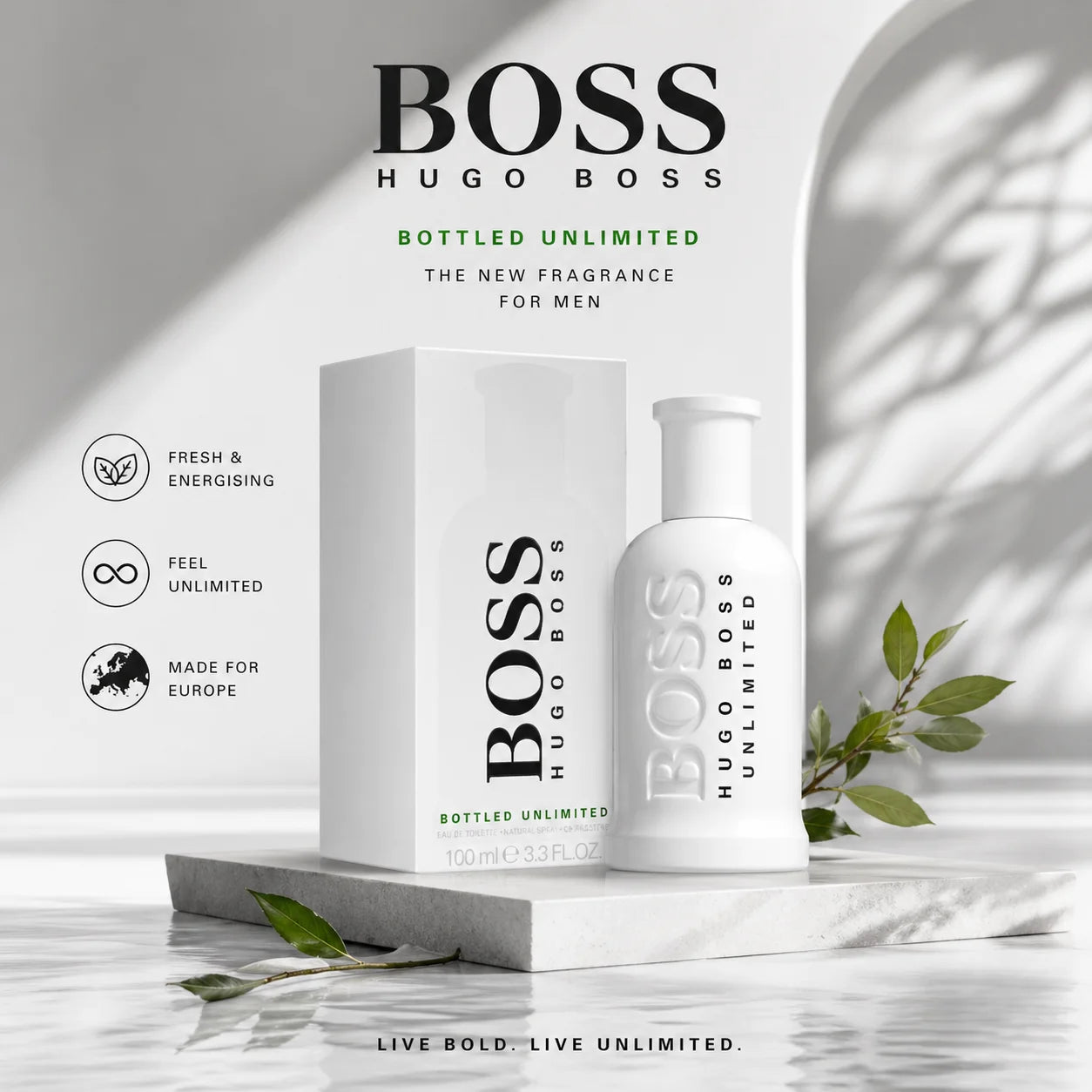 Hugo Boss BOSS Botled Unlimited 100ml Eau de Toilette for man