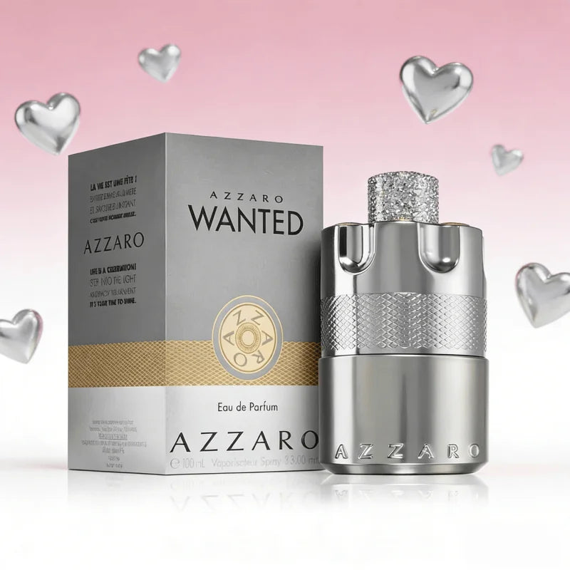 AZZARO Wanted Men’s Eau de Parfum Perfect Valentine’s Day Gift for Him men’s cologne light perfume