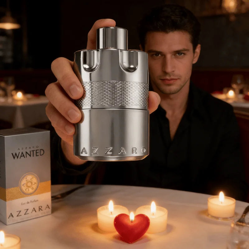 AZZARO Wanted Men’s Eau de Parfum Perfect Valentine’s Day Gift for Him men’s cologne light perfume