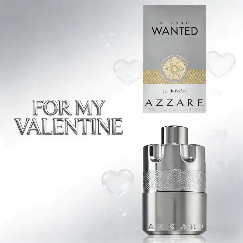 AZZARO Wanted Men’s Eau de Parfum Perfect Valentine’s Day Gift for Him men’s cologne light perfume