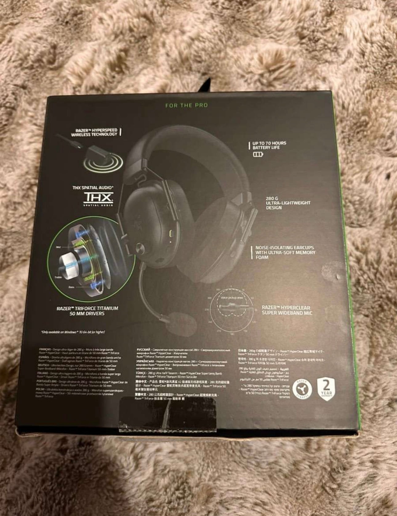 Razer BlackShark V2 HyperSpeed – Wireless Gaming Headset 🎧
