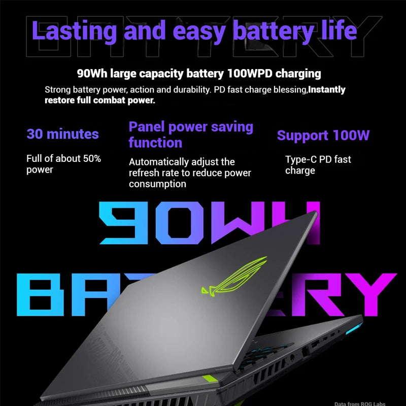 2025 ORIGINAL New ROG Strix G16 Ryzen9 RTX5070 SCAR EDITION 16GB RAM 1TB Laptops 16inch 2.5K Gaming Laptop