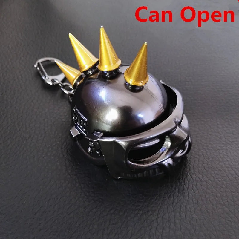 Inferno Level 3 Helmet Keychain – PUBG Style
