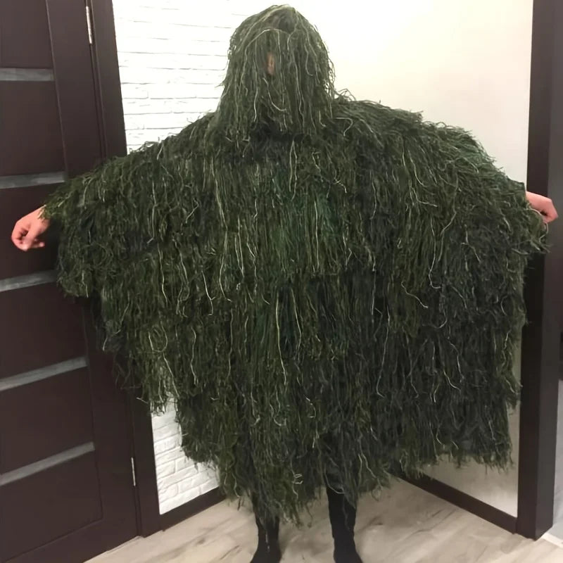 Ghillie Suit Camouflage 🪖 – Hunting / Airsoft / Photography – Unisex
