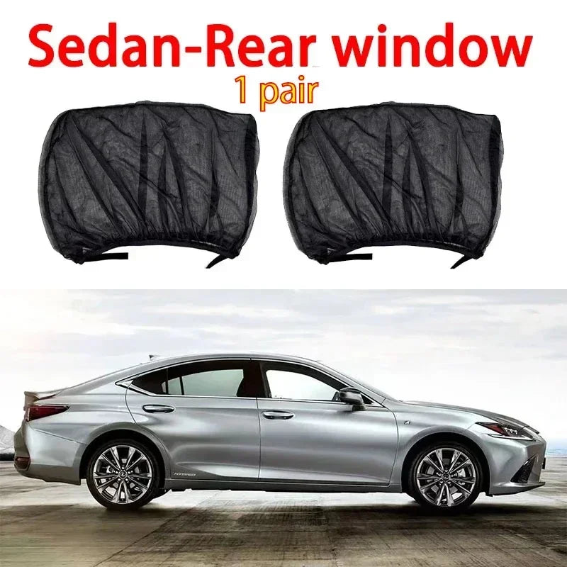 Car mosquito net, sunshade, mosquito insulation curtain, breathable, cool, privacy, shading, car mesh, window cover, universal