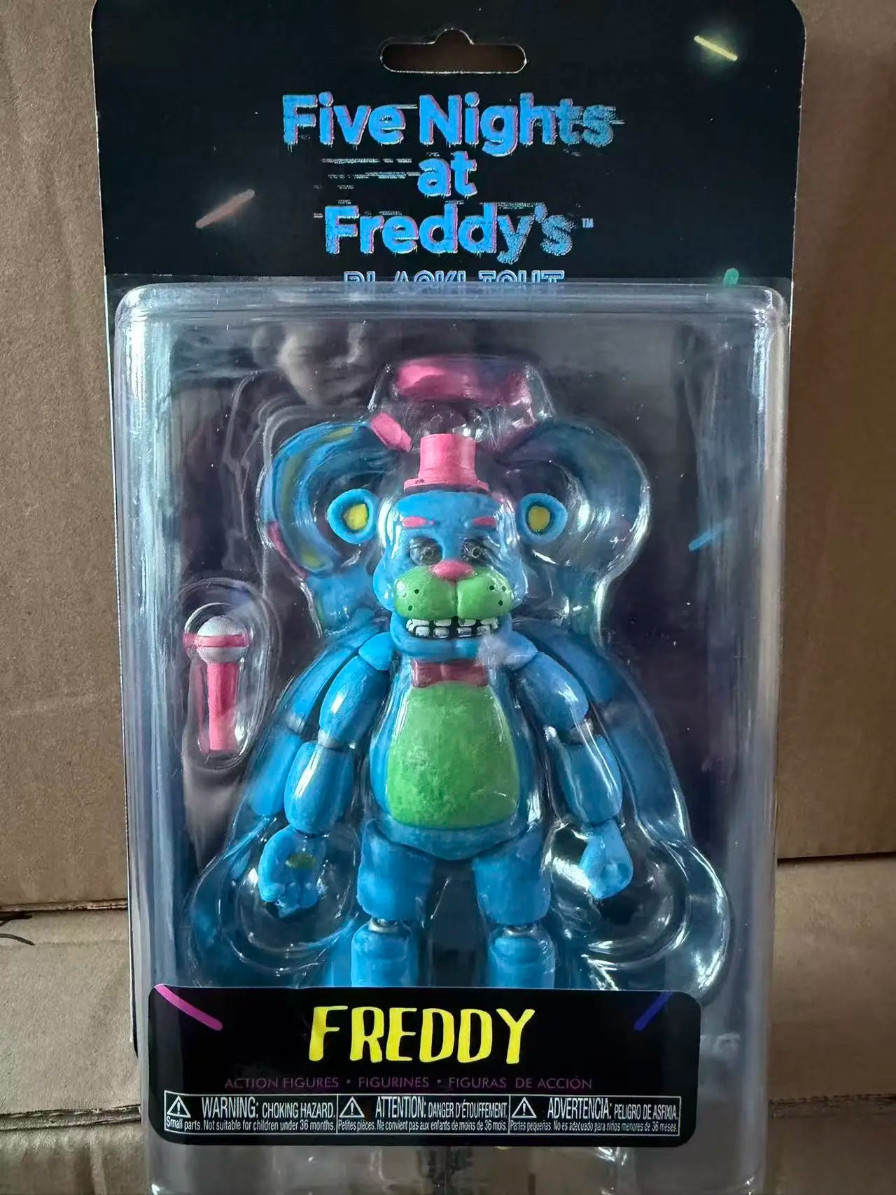 FNAFs bear's midnight harem five nights joint movable detachable game peripheral hand office boy  Freddy's