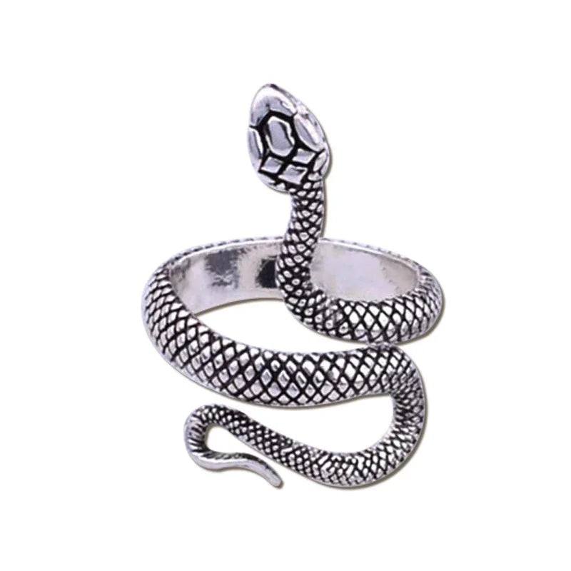 Snake Ring 🐍 Adjustable – Stainless Steel | Trend 2026