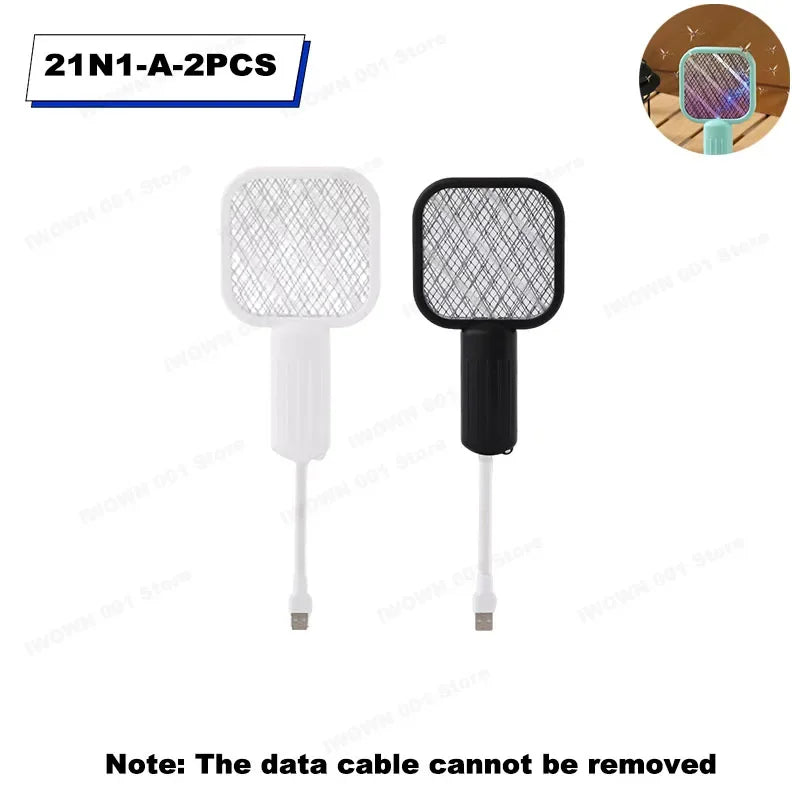 Summer New USB Mosquito Swatter Trap  UV Light Mosquito Trap Portable Mosquito Killer Lamp  for for Outdoor Picnic Camping Hotel