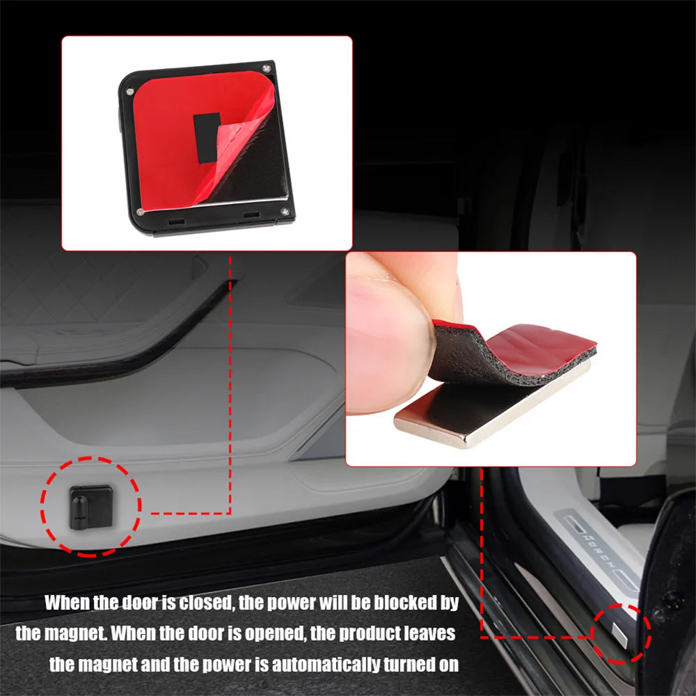 Car Led Lights Logo Universal Wireless Welcome Light For Bmw E46 E90 M E60 F30 F10 E39 F20 E87 E36 G20 G30 X5 E70 E92 E91 F31 X1