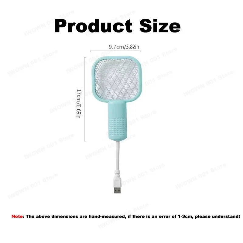 Summer New USB Mosquito Swatter Trap  UV Light Mosquito Trap Portable Mosquito Killer Lamp  for for Outdoor Picnic Camping Hotel