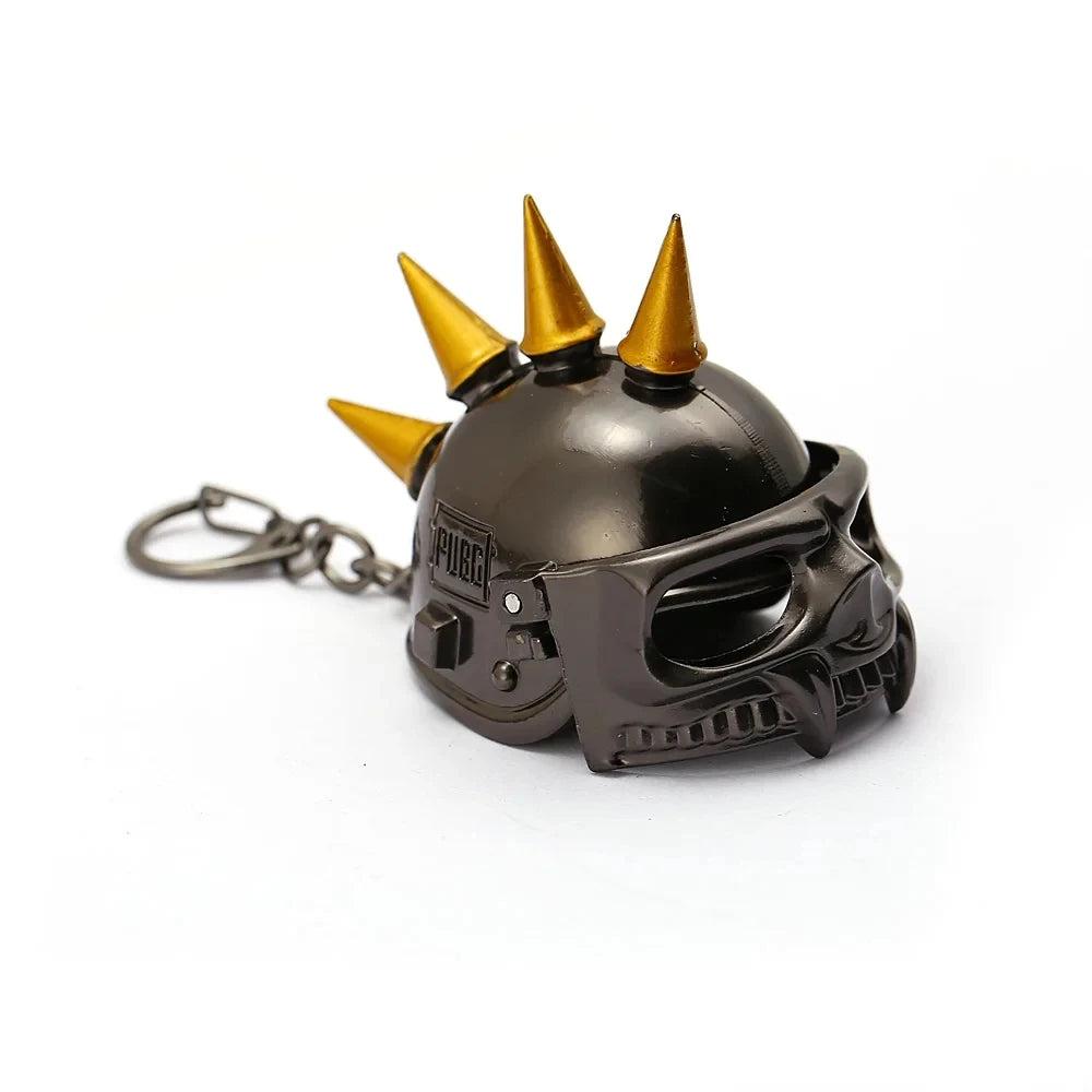 Inferno Level 3 Helmet Keychain – PUBG Style