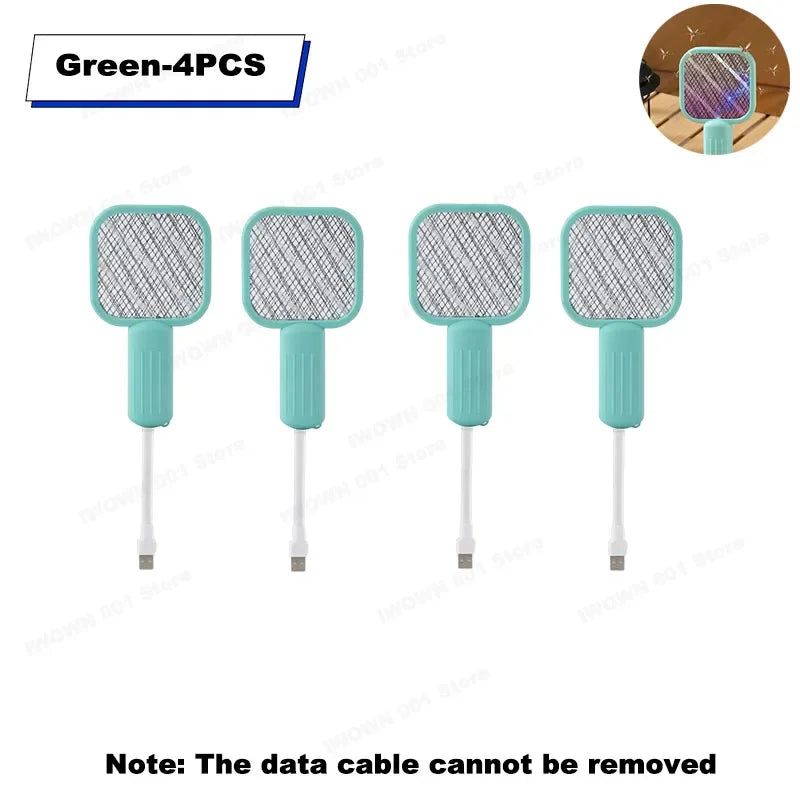 Summer New USB Mosquito Swatter Trap  UV Light Mosquito Trap Portable Mosquito Killer Lamp  for for Outdoor Picnic Camping Hotel
