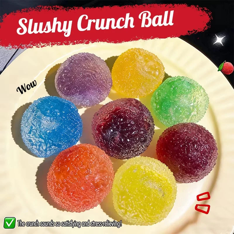 Squishy Ice Ball Maltose Fidgets Toy Super Soft Pink Mochi Slow-rebound Squeeze Toy Anti-Stress Toy for Adults Hand Exercise