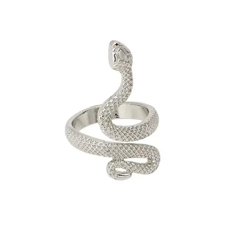 Snake Ring 🐍 Adjustable – Stainless Steel | Trend 2026