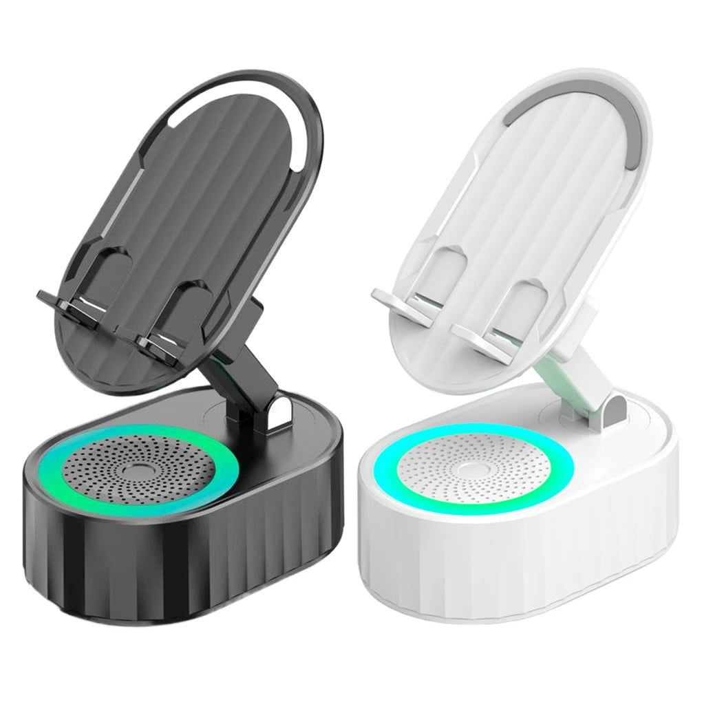 5-in-1 Wireless Charging Stand with Bluetooth Speaker 🔋🔊 | Phone & Tablet Holder