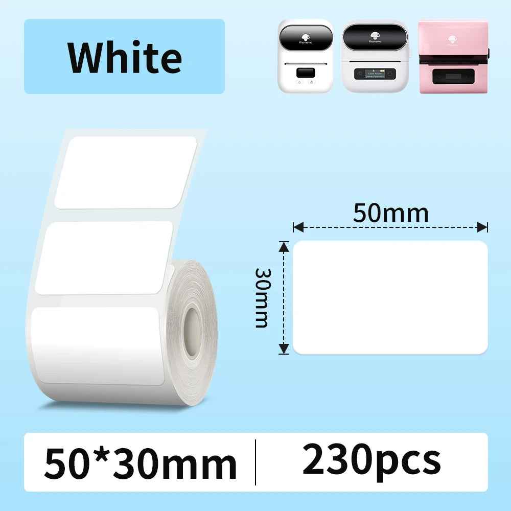Phomemo M110 Label Makers Barcode Label Printer Bluetooth Portable Thermal Printer for Small Business Address Logo Clothing