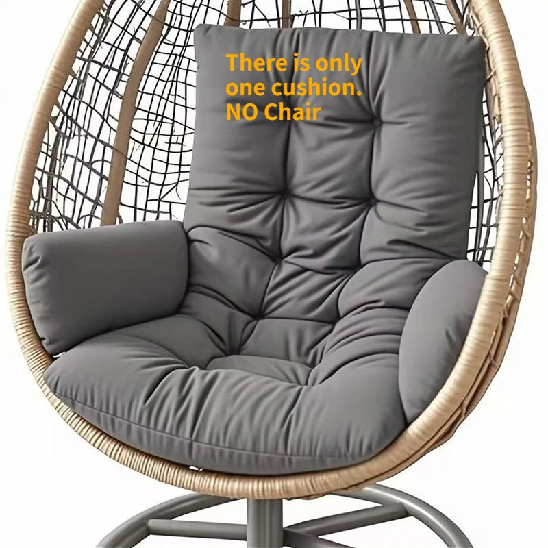 Bohemian Style Swing Chair Cushion Indoor/Outdoor Cushion Soft Filling for Hanging Chairs Balcony Garden Patio Furniture Cushion
