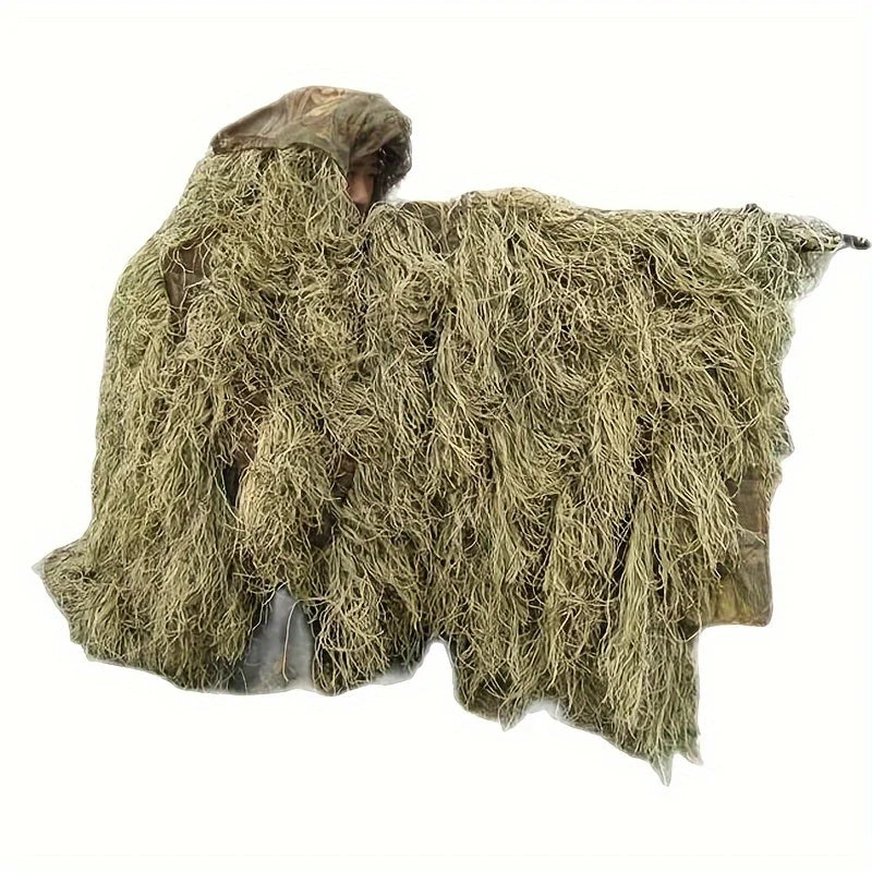 Ghillie Suit Camouflage 🪖 – Hunting / Airsoft / Photography – Unisex