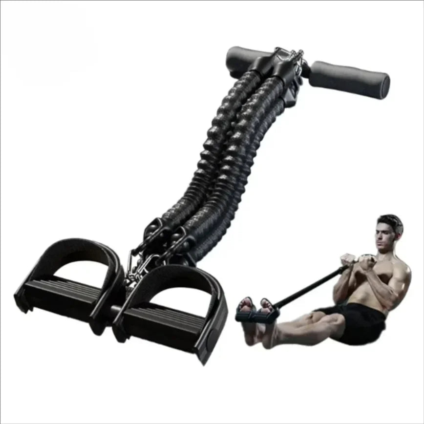 Adjustable Tension Pull Rope Muscle Builder for Back Abs and Arms Exercise