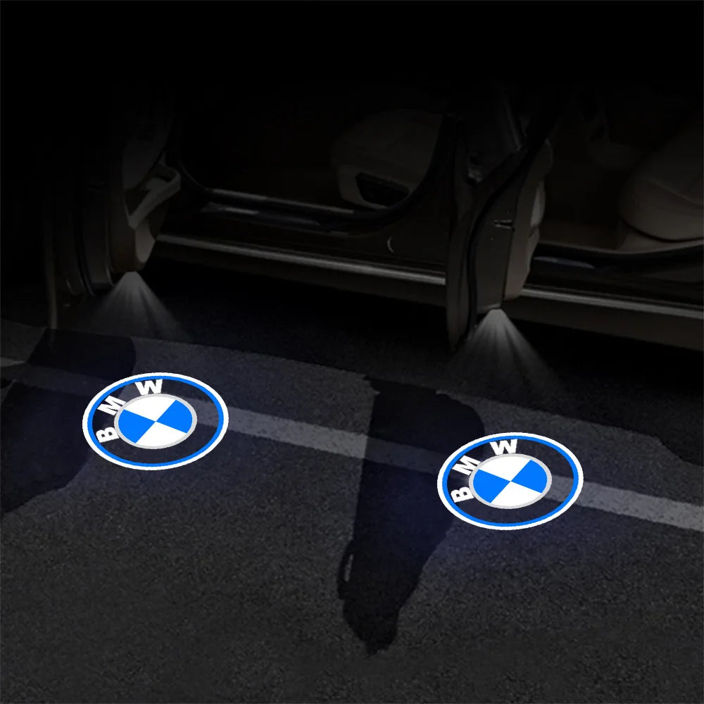 Car Led Lights Logo Universal Wireless Welcome Light For Bmw E46 E90 M E60 F30 F10 E39 F20 E87 E36 G20 G30 X5 E70 E92 E91 F31 X1