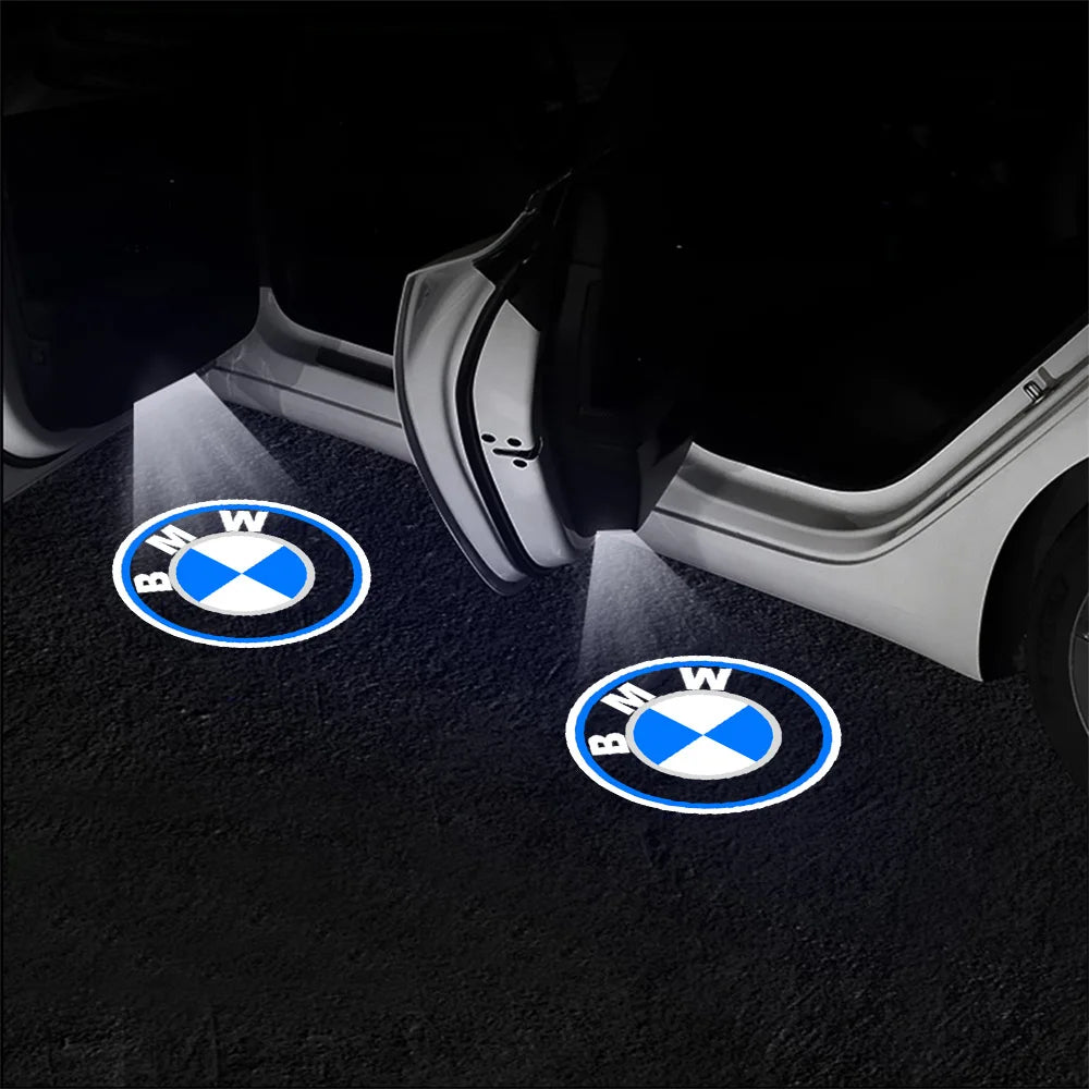 Car Led Lights Logo Universal Wireless Welcome Light For Bmw E46 E90 M E60 F30 F10 E39 F20 E87 E36 G20 G30 X5 E70 E92 E91 F31 X1