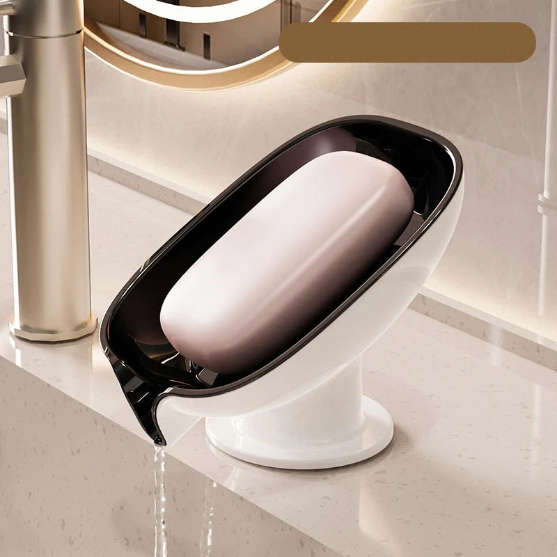 Super Suction Cup Soap Dish with drain water For Bathroom Soap Holder Kithcen Sponge Holder Soap container Bathroom Supplies2025
