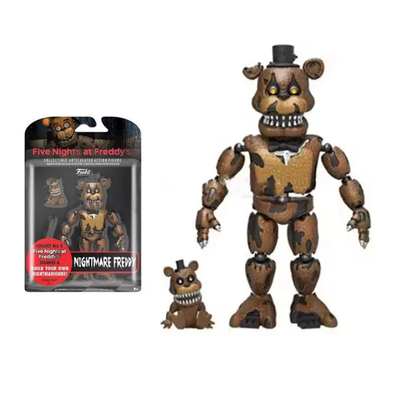 FNAFs bear's midnight harem five nights joint movable detachable game peripheral hand office boy  Freddy's