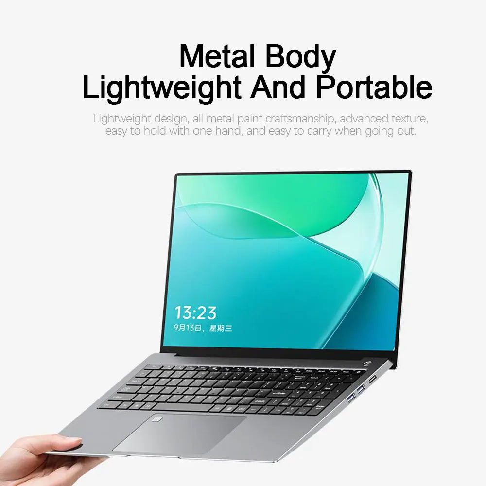 Gaming Laptop 15,6” – Intel N5095 | 16GB RAM | SSD | IPS Display | RGB Tastatur