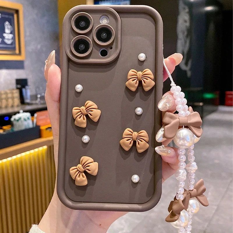 Luxury iPhone Case with Bows 🎀 + Lanyard | Trend 2026
