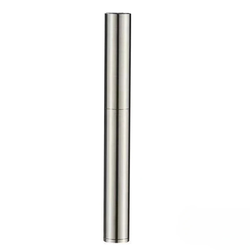 2024 New Brass Kerosene Nunchaku Lighter Windproof Mini Retro Grinding Wheel Ignition Flint Fireless Men's Smoking Toy Gift