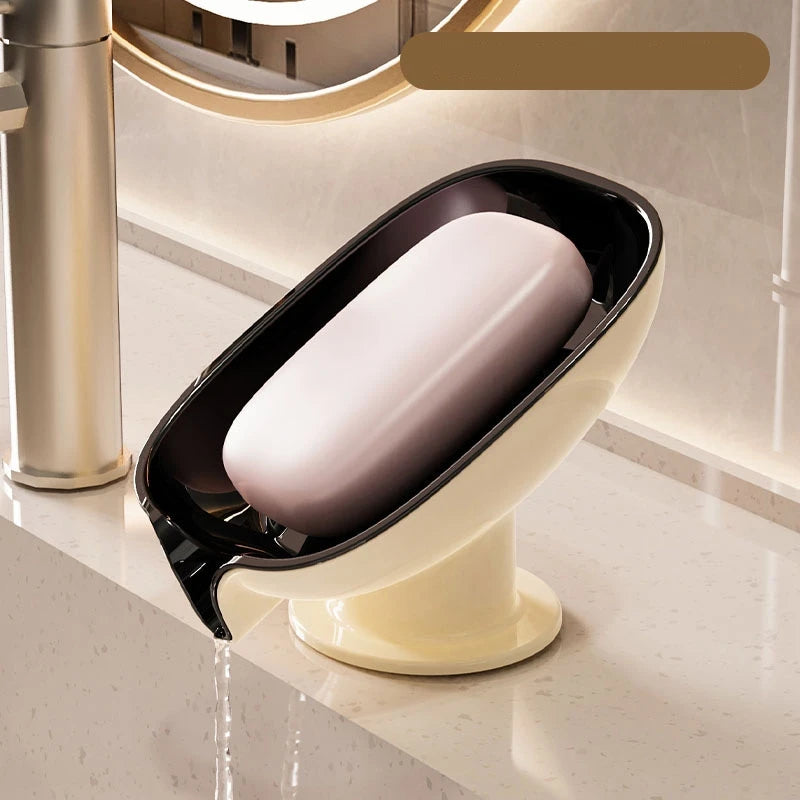 Super Suction Cup Soap Dish with drain water For Bathroom Soap Holder Kithcen Sponge Holder Soap container Bathroom Supplies2025