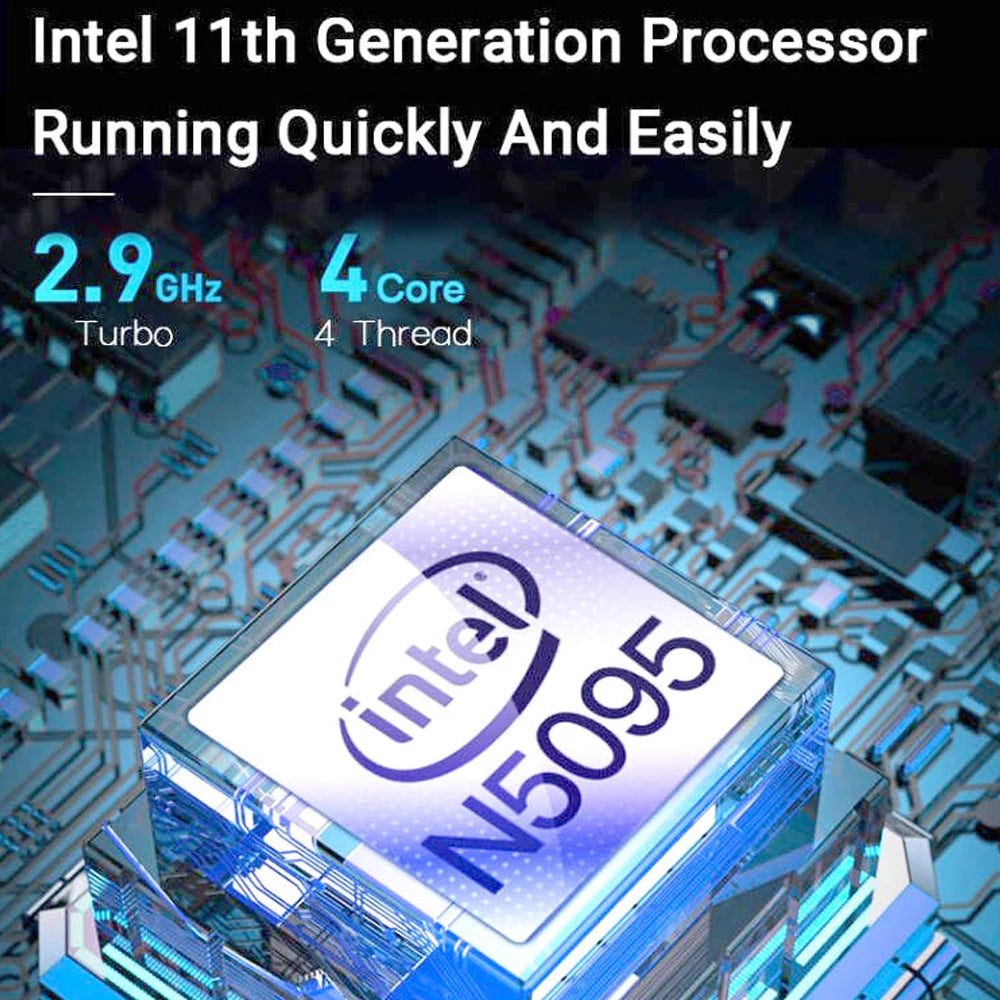 Gaming Laptop 15,6” – Intel N5095 | 16GB RAM | SSD | IPS Display | RGB Tastatur