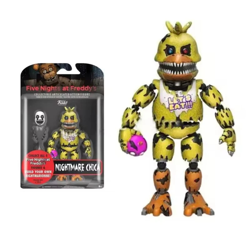 FNAFs bear's midnight harem five nights joint movable detachable game peripheral hand office boy  Freddy's