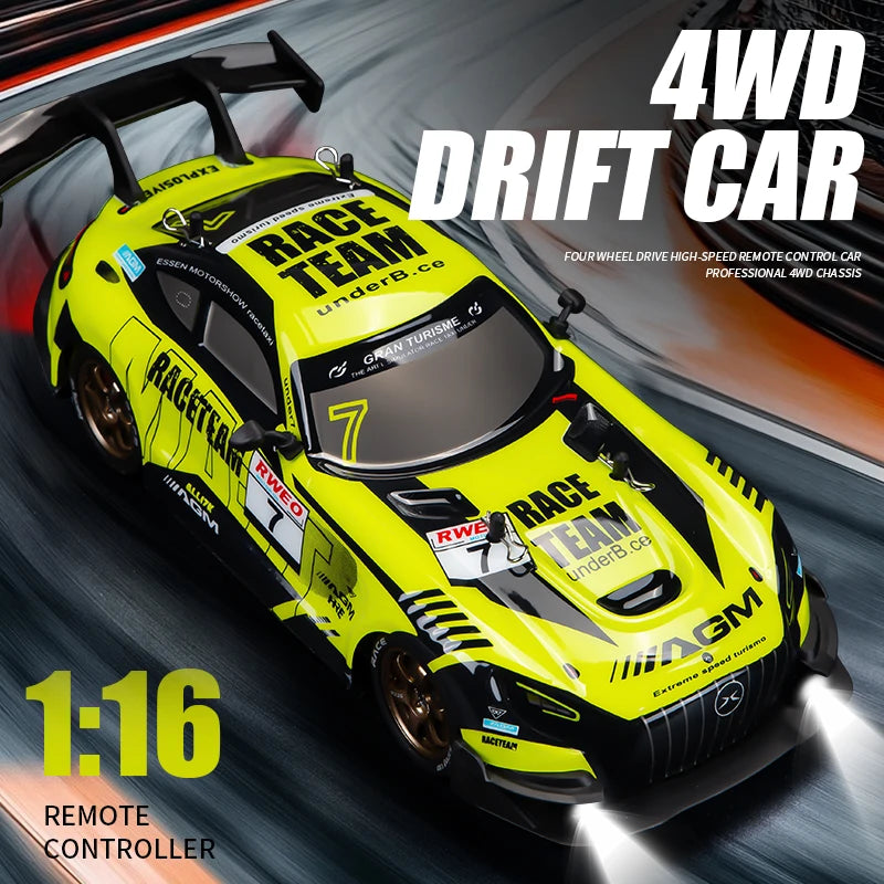 RC Professional four-wheel drive drift remote control car GTR high-speed charging high-speed racing boy car Festival gift