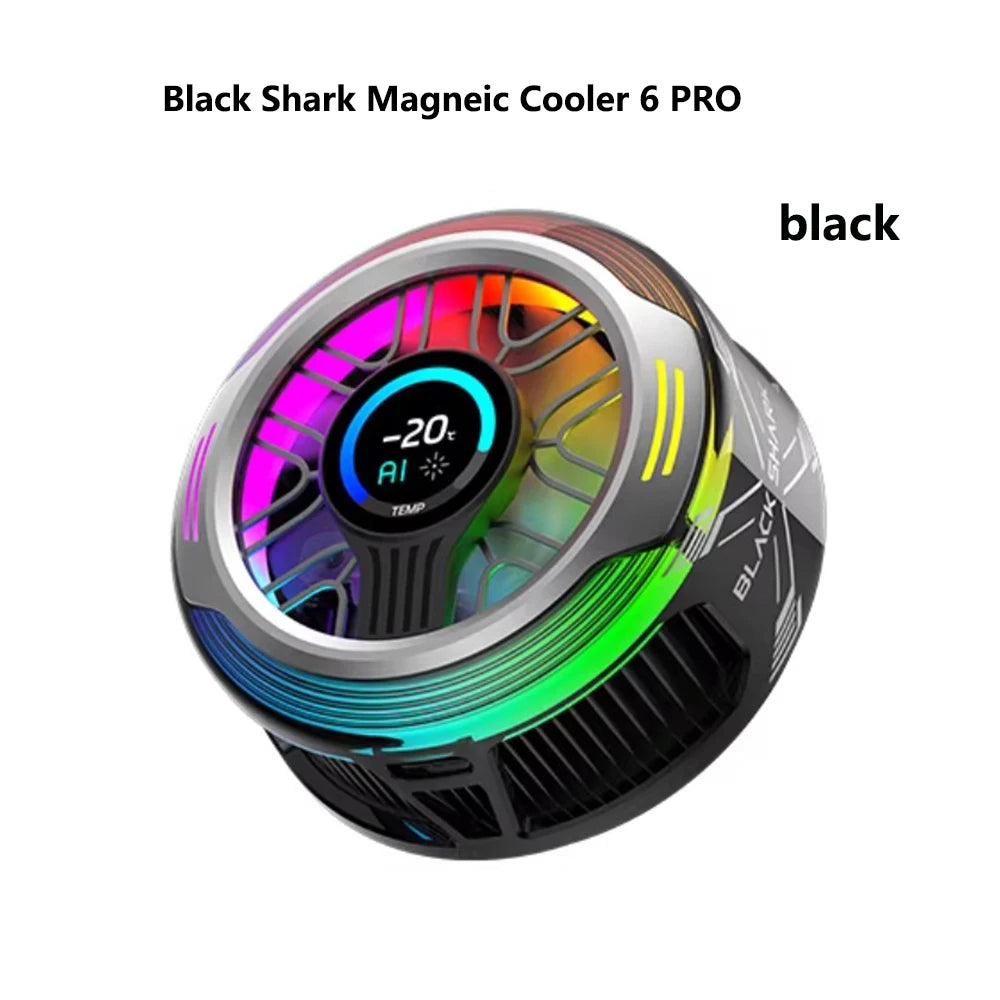 Original Black Shark 5 FunCooler 5 Pro MAGNETIC 6 Pro Phone Cooler Gaming Cooling For iphone Xiaomi Huawei Samsung Mobile Tablet