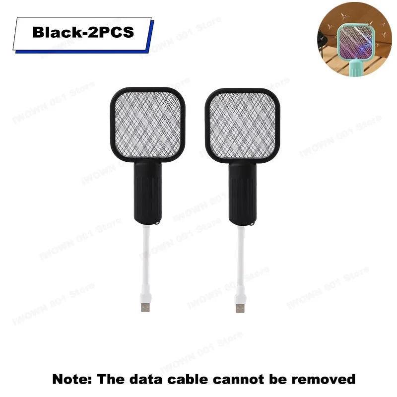 Summer New USB Mosquito Swatter Trap  UV Light Mosquito Trap Portable Mosquito Killer Lamp  for for Outdoor Picnic Camping Hotel