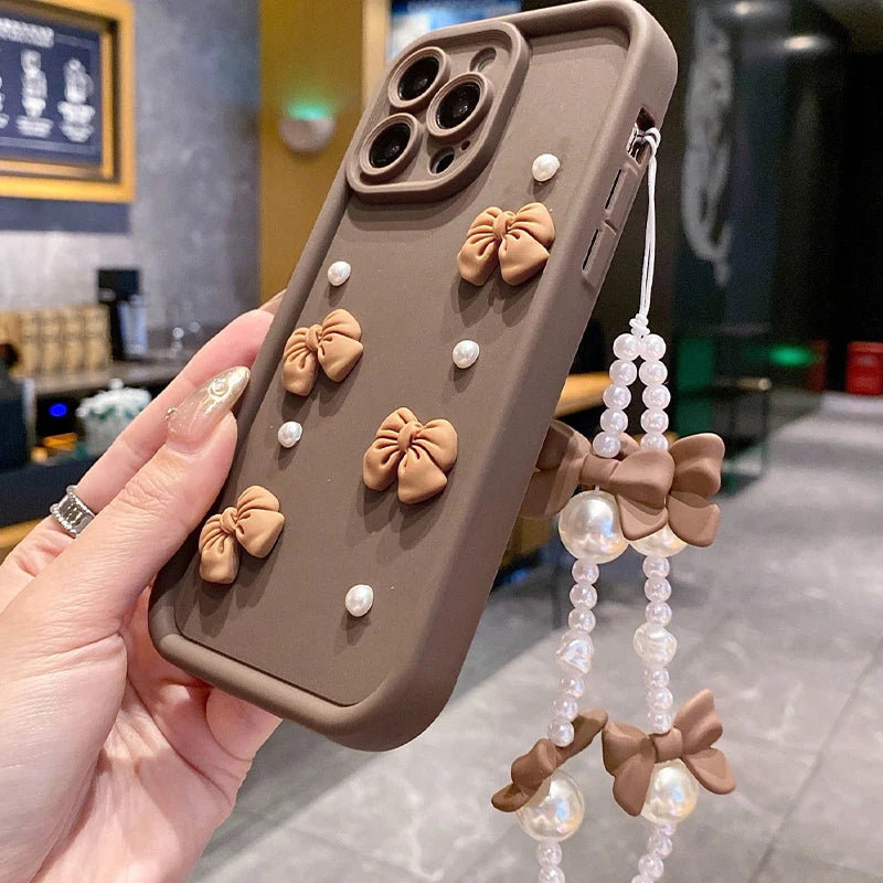 Luxury iPhone Case with Bows 🎀 + Lanyard | Trend 2026