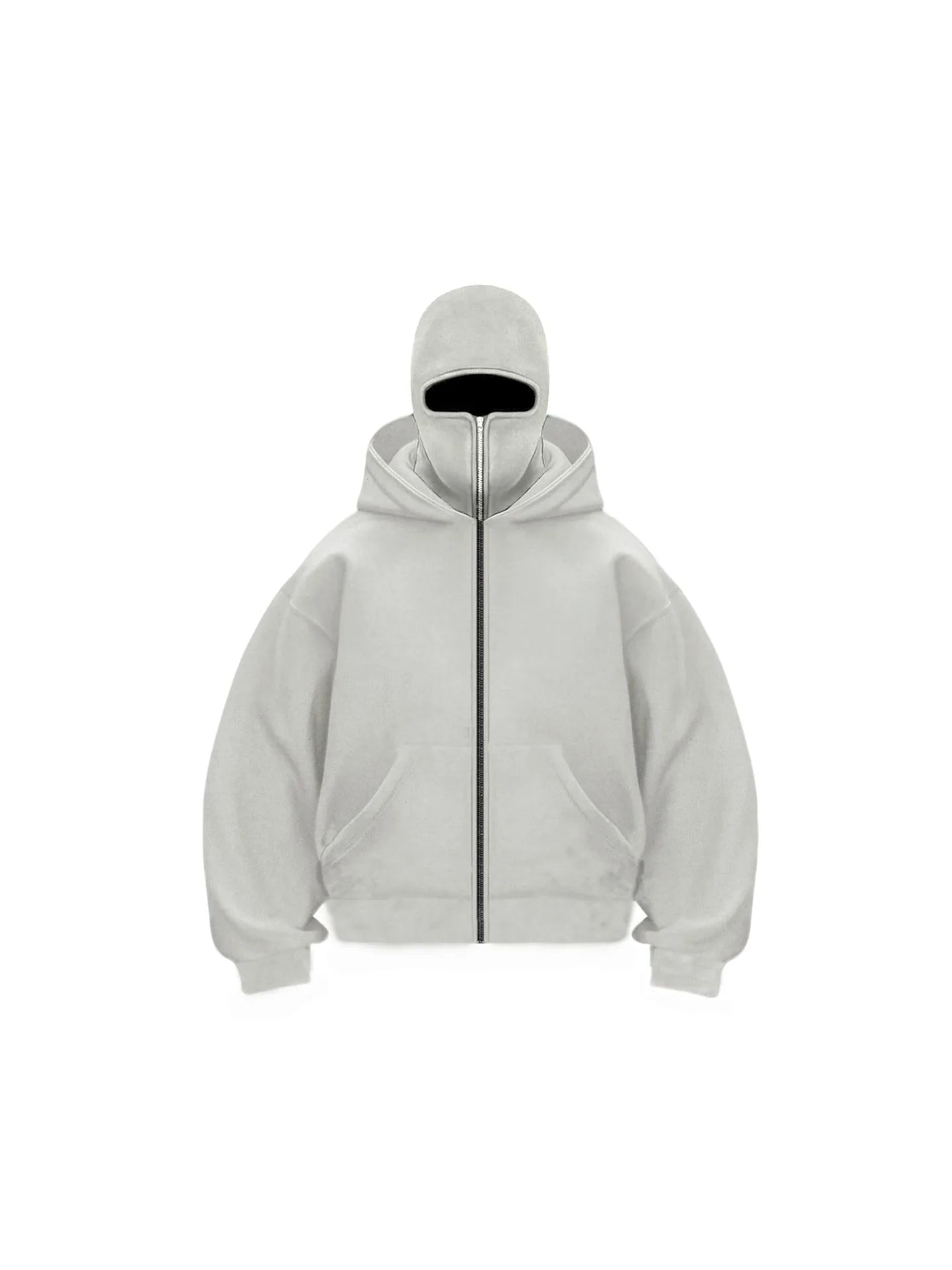 Men's and women's berets - Rock style - Fall/Winter collection - New product - Double-layered hooded sweatshirt - Zipper jacket