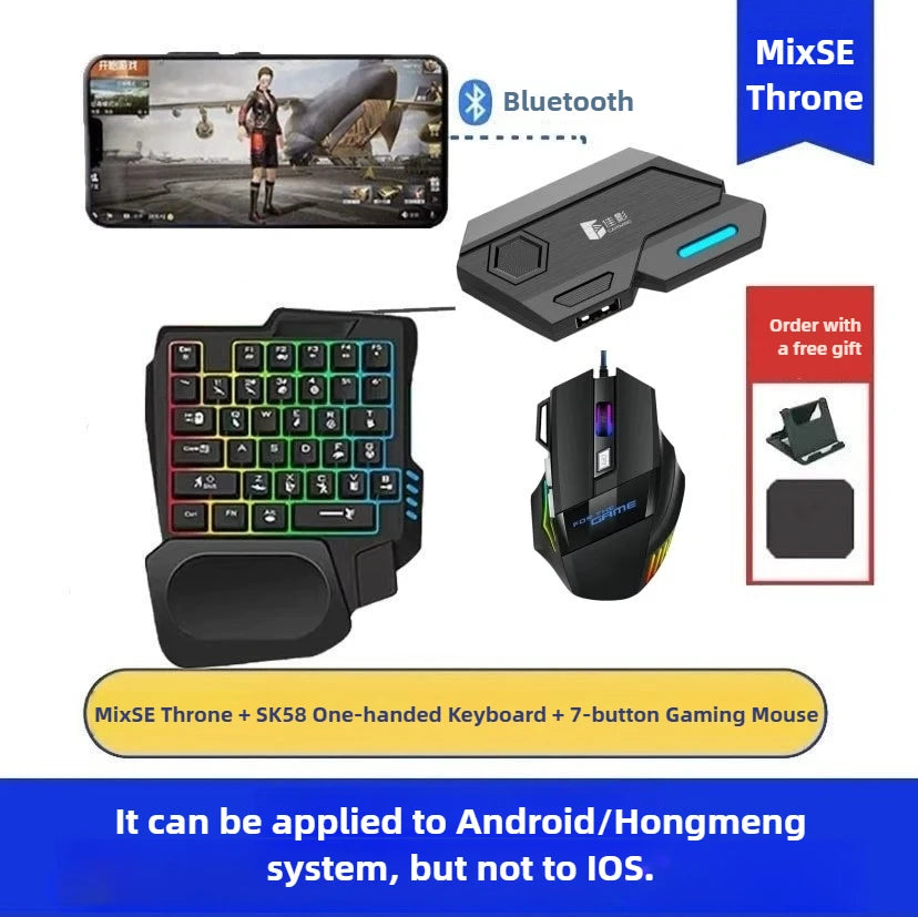 Wireless Gaming Adapter 🎮 – Keyboard & Mouse Converter for PUBG Mobile (Android & iOS)