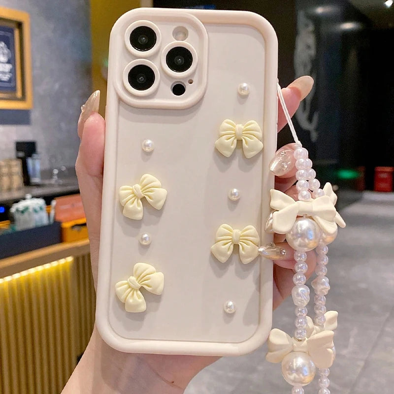 Luxury iPhone Case with Bows 🎀 + Lanyard | Trend 2026