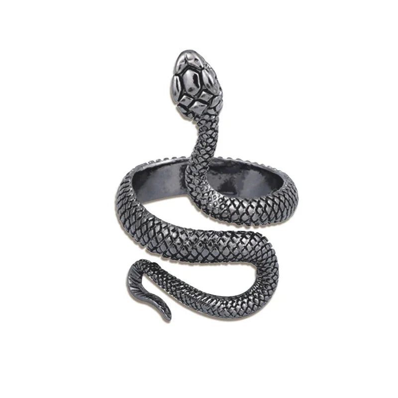 Snake Ring 🐍 Adjustable – Stainless Steel | Trend 2026