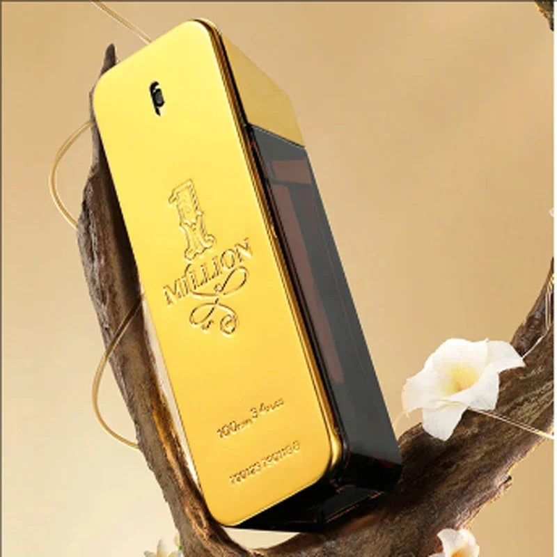 50/100ml Perfume Golden Million Gold Brick Extrait - Men's Long-Lasting Woody Perfume Men's Perfume Pray Fragrance