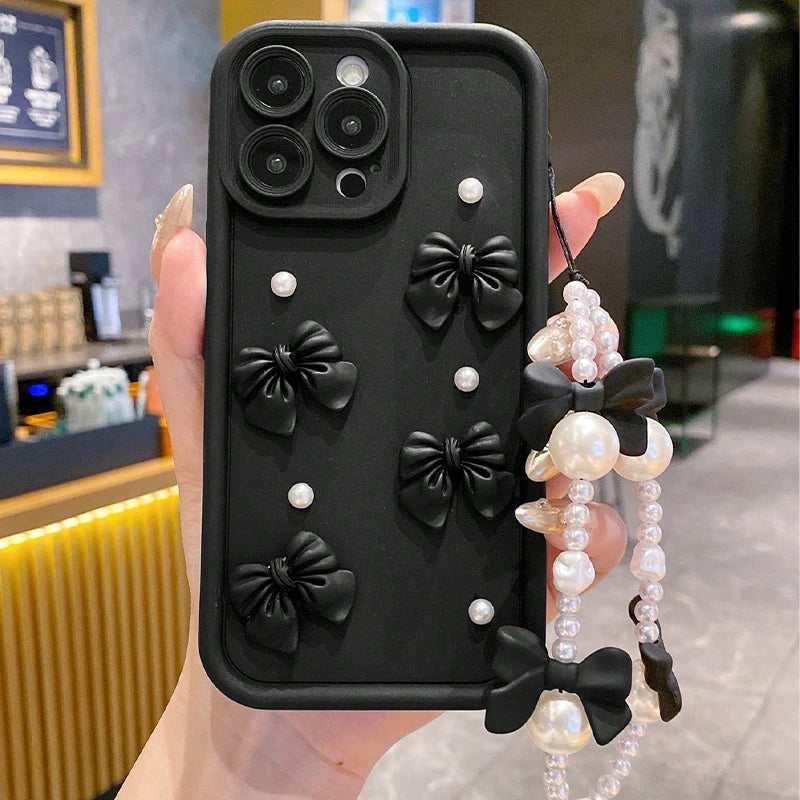 Luxury iPhone Case with Bows 🎀 + Lanyard | Trend 2026