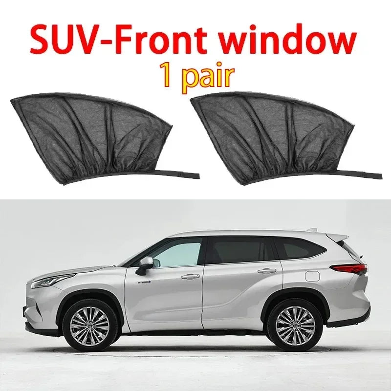 Car mosquito net, sunshade, mosquito insulation curtain, breathable, cool, privacy, shading, car mesh, window cover, universal