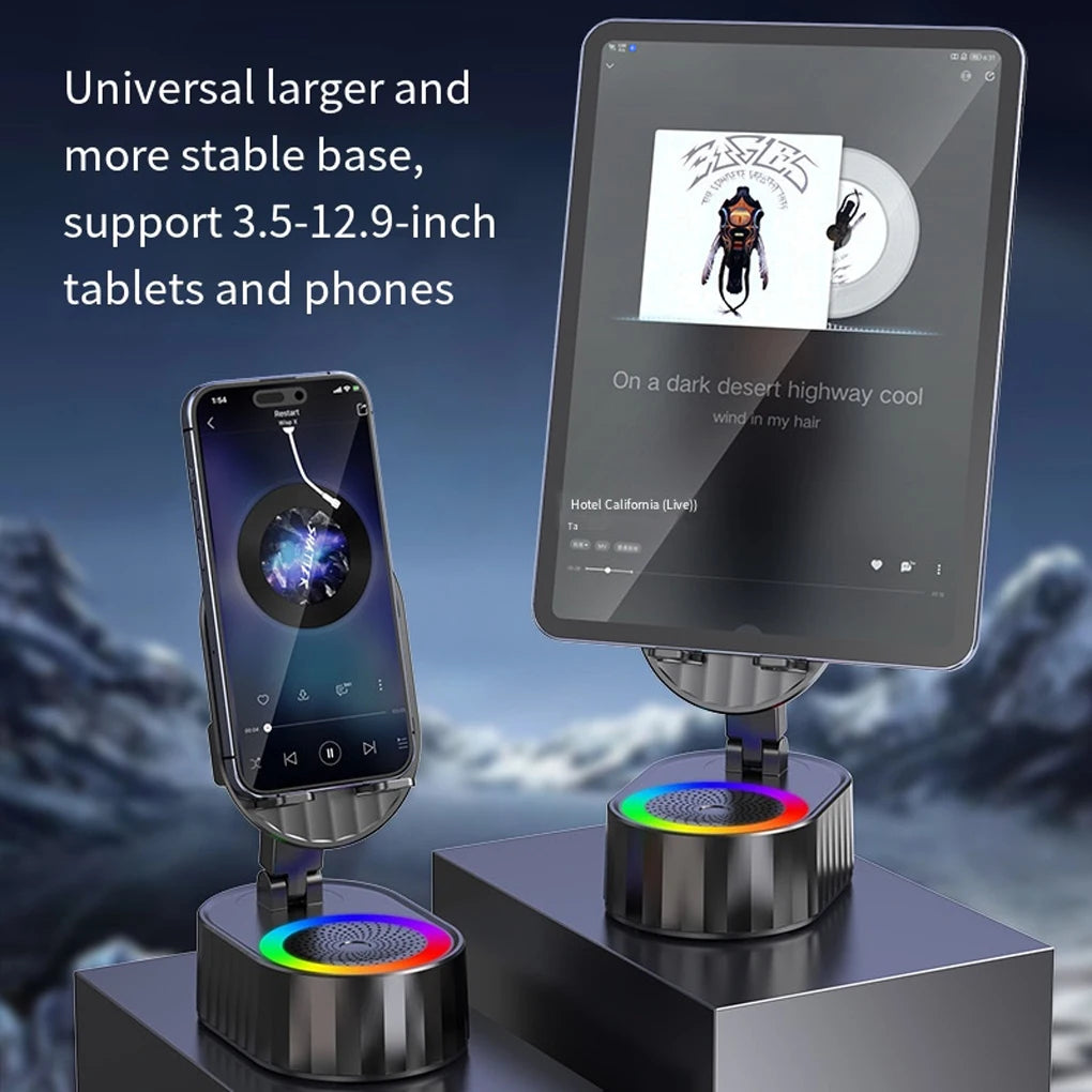 5-in-1 Wireless Charging Stand with Bluetooth Speaker 🔋🔊 | Phone & Tablet Holder