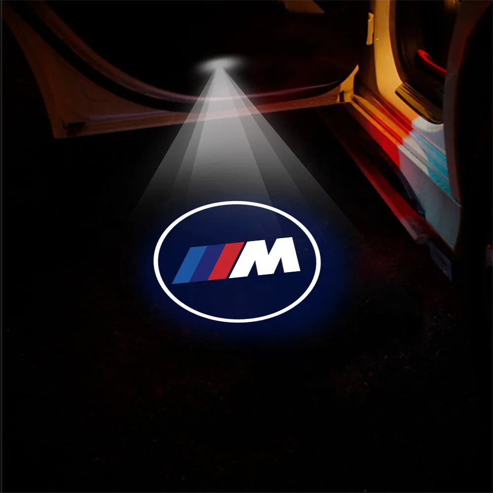Car Led Lights Logo Universal Wireless Welcome Light For Bmw E46 E90 M E60 F30 F10 E39 F20 E87 E36 G20 G30 X5 E70 E92 E91 F31 X1