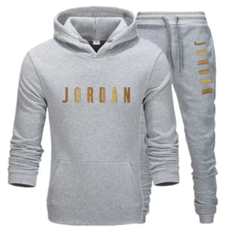 Men’s Hoodie Tracksuit Set – Fleece Lined, Casual Sportswear (Hoodie + Pants)