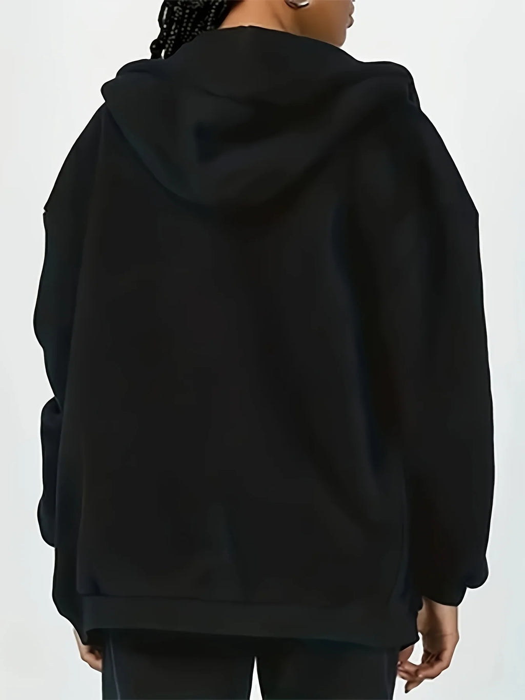 Women’s Zip-Up Hoodie 🔥 – Oversized, Warm & Modern